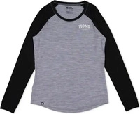 Mons Royale 100498-1227-883-M, Mons Royale - Women's Icon Merino Raglan L/S -