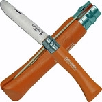 Opinel 254561, Opinel - Kindermesser No 07 - Messer rot