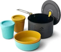 Sea to Summit ACK027031-122102, Sea to Summit - Frontier UL One Pot Cook Set (5