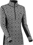 Kari Traa 622691BLACKM, Kari Traa - Women's Rose Half-Zip - Merinounterw&auml;sche Gr M