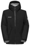 Mammut - Crater Light Hardshell Hooded Jacket - Regenjacke Gr S schwarz