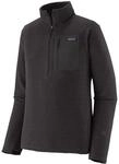 Patagonia 40246-BLK-L, Patagonia - R1 Air Zip Neck - Fleecepullover Gr L schwarz/grau