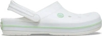 Crocs 110161YLM6W8, Crocs - Crocband - Sandalen US M6 / W8 | EU 38-39 wei&szlig;/grau