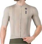 Castelli 4526017294S, Castelli - Drittone Logo Jersey - Radtrikot Gr S beige