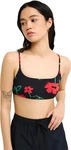 Quiksilver EQWX303146KVJ6, Quiksilver - Women's Viacha Top - Bikini-Top Gr S schwarz