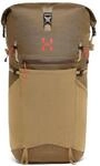 Hagl&ouml;fs - Magma Roll-Top 40 WR - Tourenrucksack beige/braun