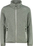 CMP 3H1992508FV, CMP - Girl's Jacket Jacquard Knitted - Fleecejacke Gr 116 grau