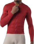 Castelli 4526012506M, Castelli - Espresso 2 L/S Jersey - Radtrikot Gr M rot