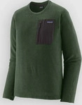 Patagonia 40236-TLGR-M, Patagonia - R1 Air Crew - Fleecepullover Gr M gr&uuml;n