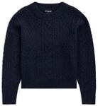 Bergans - Lofoten Knitted Wool Jumper - Wollpullover Gr S blau