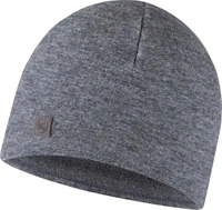 Buff 129446.937.10.00, Buff - Merino Fleece Beanie - M&uuml;tze Gr One Size grau