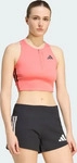 adidas KT4859, adidas - Women's Adizero Running Gel Pocket Crop Top - Sport-BH Gr L