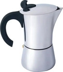 Basic Nature 633013, Basic Nature - Espresso Maker Edelstahl Gr 9 Tassen stainless