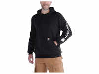 Carhartt - Sleeve Logo Hooded Sweatshirt - Hoodie Gr XXL schwarz K288-BLK2XLREG