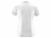 Maier Sports - Women's Ulrike - Polo-Shirt Gr 42 - Regular weiß/grau