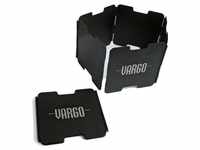 Vargo - Aluminium Windschutz schwarz 050101