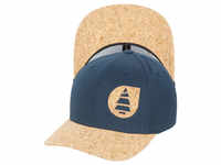 Picture - Lines Baseball Cap - Cap Gr One Size beige/blau SB151C