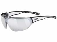 Uvex - Sportstyle 204 Mirror S3 - Sonnenbrille grau/weiß