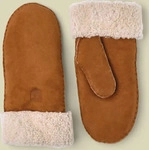 Hestra 185017108, Hestra - Sheepskin Mitt - Handschuhe Gr 8 orange
