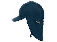 Sterntaler - Kid's Schirmmütze Nackenschutz mit Kordel - Cap Gr 51 cm blau