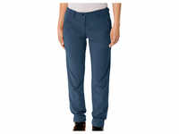 Vaude - Women's Womens Skomer Pants II - Trekkinghose Gr 42 - Short blau 42366179