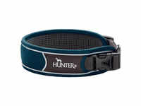 Hunter - Collar Divo - Hundehalsband Gr Halsumfang 35-45 cm - Breite 4,5 cm darkblue
