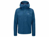 Rab - Downpour Eco Jacket - Regenjacke Gr XL blau QWG-82-DEN-XLG