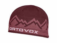 Ortovox - Peak Beanie - Mütze Gr 50-56 cm rot 6803500004