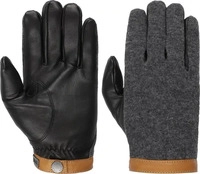 Hestra 204503901006, Hestra - Deerskin Wool Tricot - Handschuhe Gr 6 grau