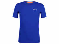 Salewa - Zebru Fresh AMR T-Shirt - Merinounterwäsche Gr M blau 00-00000283498620