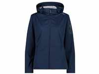 CMP - Women's Light Softshell Jacket Zip Hood - Softshelljacke Gr 40 blau 39A501611ML