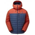 Mountain Equipment - Earthrise Hooded Jacket - Daunenjacke Gr XL rot/blau Mountain Equipment - Earthrise Hooded Jacket - Daunenjacke Gr XL rot/blau