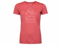 Ortovox - Women's 150 Cool Mountain Protector T-Shirt - Merinoshirt Gr S rosa