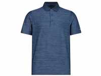 CMP - Polo Melange Stretch - Polo-Shirt Gr 50 blau 39T5817M862