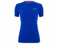 Salewa - Women's Zebru Fresh AMR T-Shirt - Merinounterwäsche Gr 40 blau