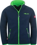 Trollkids 414-100-122, Trollkids - Kids Oppdal Jacket XT - Fleecejacke Gr 122 blau