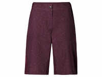 Vaude - Women's Ledro Print Shorts - Radhose Gr 40 lila 43227190