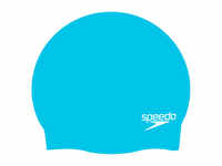 Speedo - Plain Moulded Silicone Cap - Badekappe blau/ chrome 8-70984D437