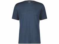 Scott 4031807377010, Scott Shirt M's Defined Merino SS metal blue (7377) L Herren