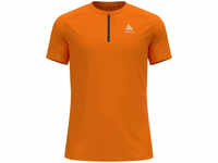 Odlo 313902-30865-M, Odlo T-shirt Crew Neck Short Sleeve 1/2 Zip X-alp Trai...