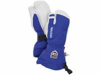Hestra 30562-250-7, Hestra Army Leather Heli Ski Jr. - 3-finger royal blue (250) 7