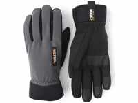 Hestra 32110-370-7, Hestra Czone Contact Glove -5 Finger dark grey (370) 7