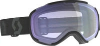 Scott 2718167413342, Scott Goggle Faze II mineral black - amp illuminator blue...