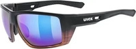 Uvex S5330542683, Uvex mtn Venture black matt buzzy blue cat. 3 one size black matt -