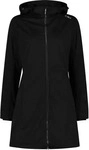 CMP 34A5046-U901-44, CMP Woman Parka Zip Hood nero (U901) 44 Damen