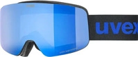 Uvex S5508504030, Uvex Pwdr black matt mirror blue one size black matt - mirror blue