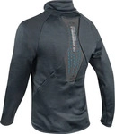Komperdell 6354-207-S, Komperdell Full Zip Sweater M's black/ blue (207) S Herren