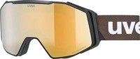 Uvex S5505418030, Uvex Gravity FM black matt mirror gold one size black matt - mirror