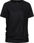 Super.Natural SNW013470872XS, Super.Natural W Yoga Loose Tee jet black (872) XS Damen