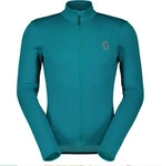 Scott 2919997616012, Scott Shirt M's Gravel Warm Merino LS winter green (7616) XL